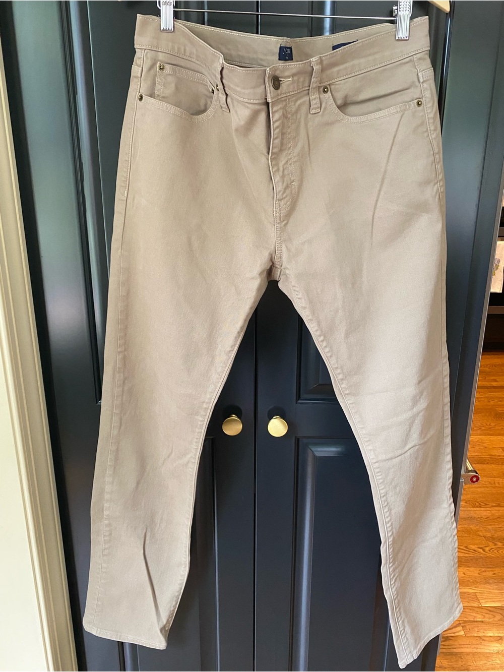 J. Crew Classic Slim Khaki Chinos in Light Tan